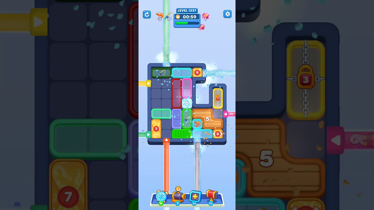 Water Out Puzzle Level 1237: Water Out Puzzle Level 1237