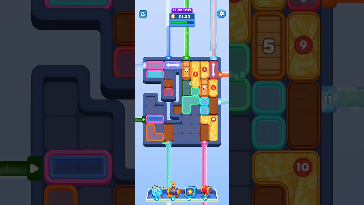 Water Out Puzzle Level 1242: Water Out Puzzle Level 1242