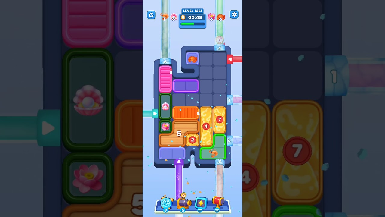 Water Out Puzzle Level 1251: Water Out Puzzle Level 1251
