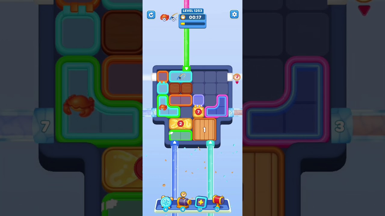 Water Out Puzzle Level 1253: Water Out Puzzle Level 1253