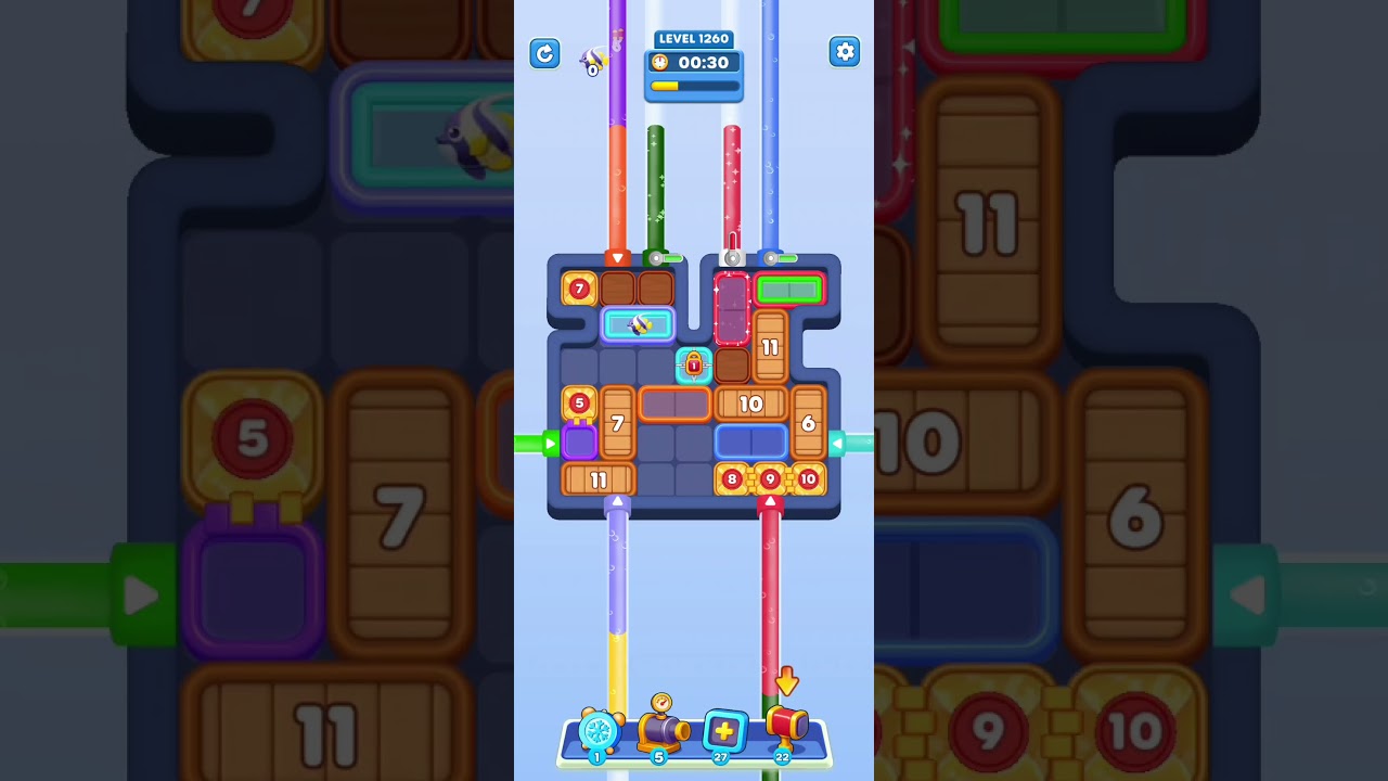Water Out Puzzle Level 1260: Water Out Puzzle Level 1260