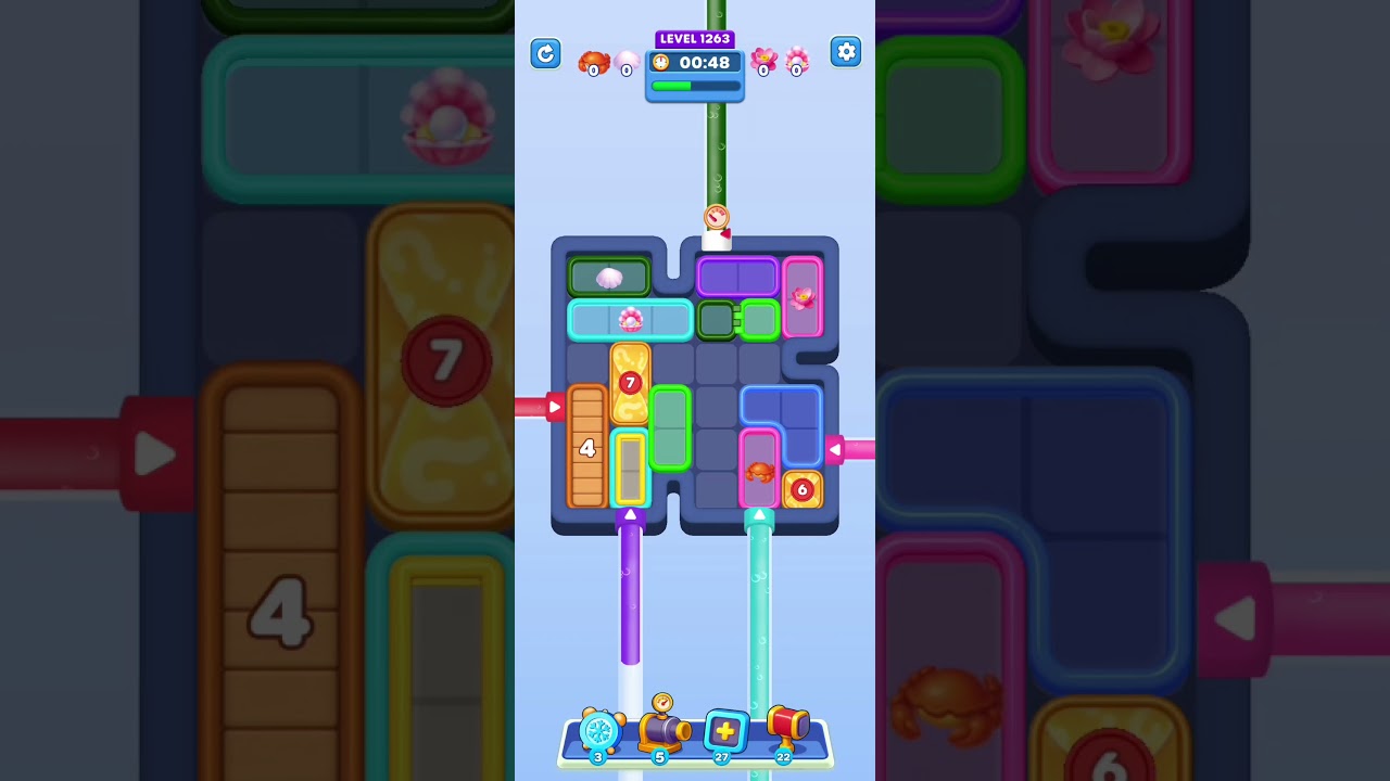 Water Out Puzzle Level 1263: Water Out Puzzle Level 1263