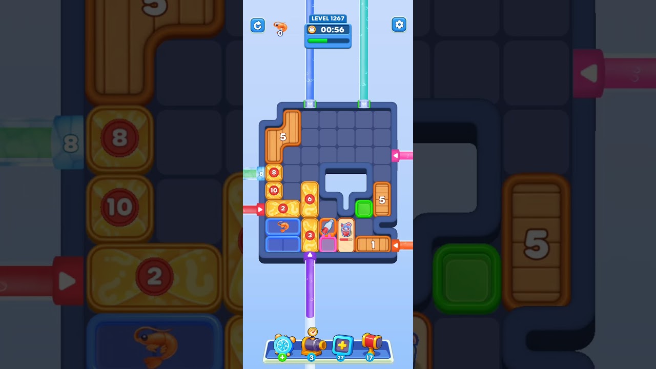 Water Out Puzzle Level 1267: Water Out Puzzle Level 1267