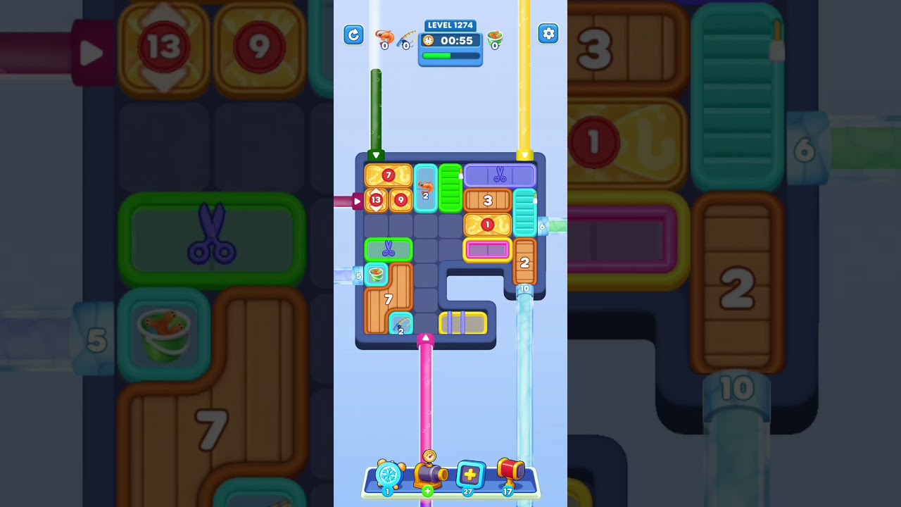 Water Out Puzzle Level 1274: Water Out Puzzle Level 1274