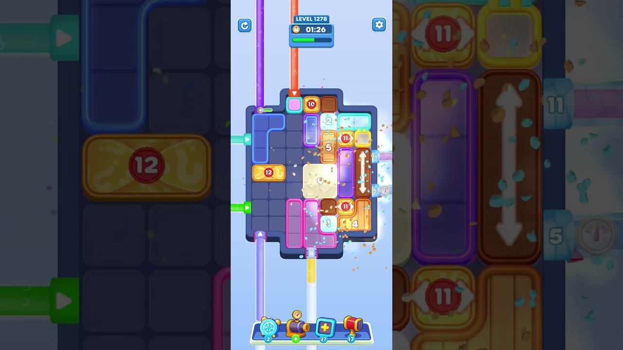 Water Out Puzzle Level 1278: Water Out Puzzle Level 1278