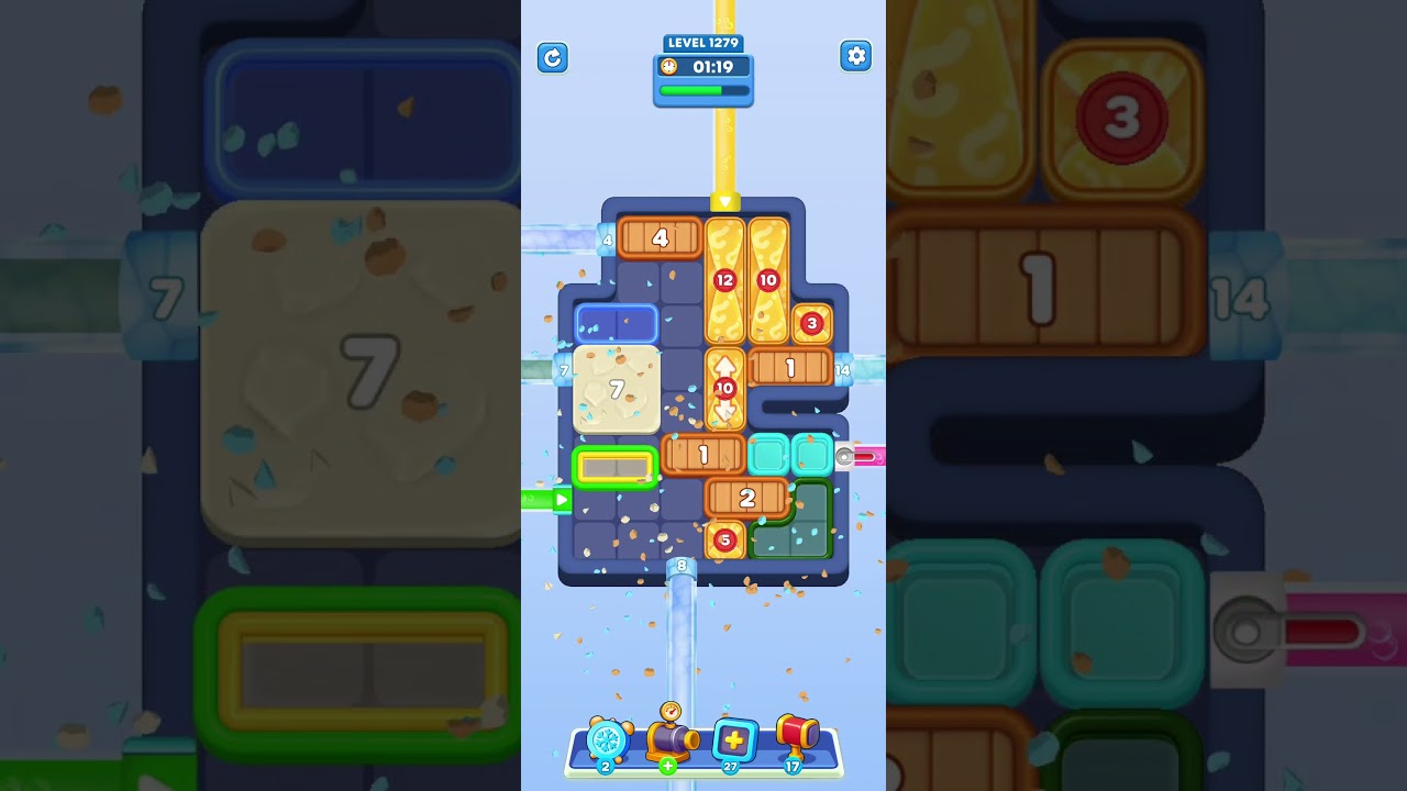 Water Out Puzzle Level 1279: Water Out Puzzle Level 1279