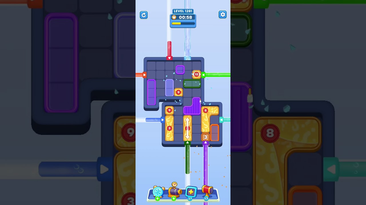 Water Out Puzzle Level 1281: Water Out Puzzle Level 1281
