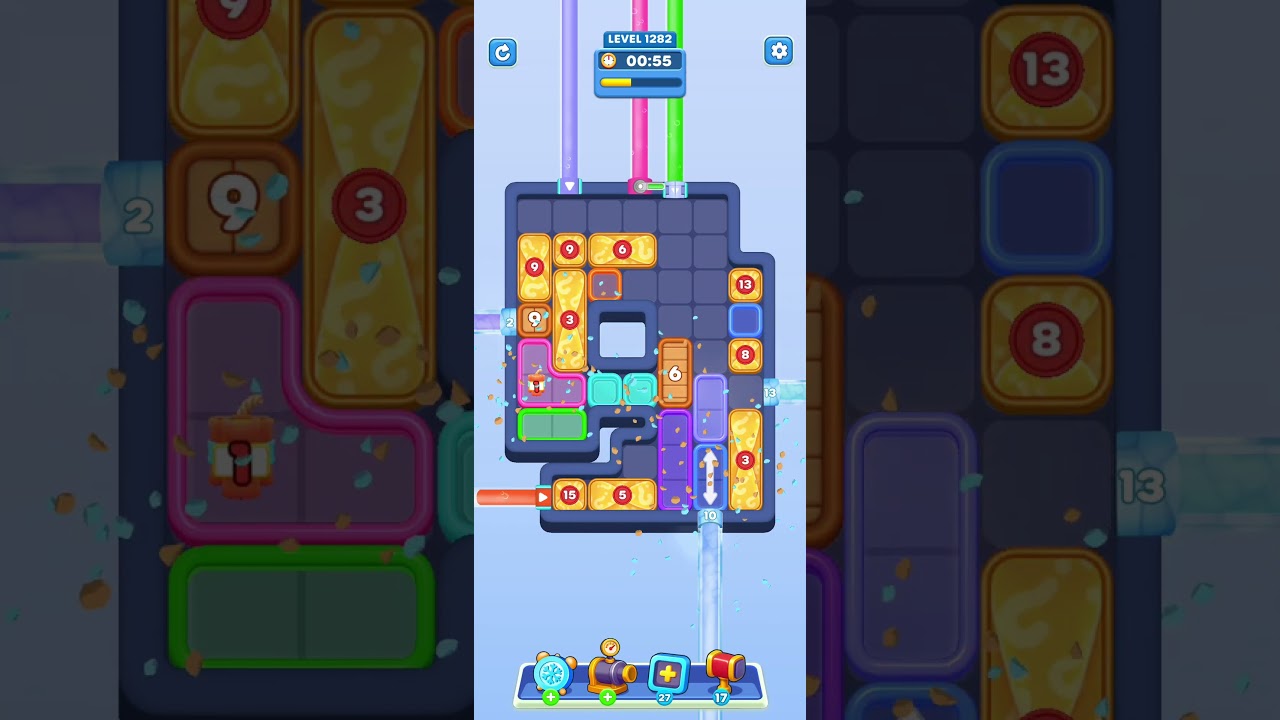 Water Out Puzzle Level 1282: Water Out Puzzle Level 1282