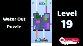 Water Out Puzzle Level 19: Water Out Puzzle Level 19