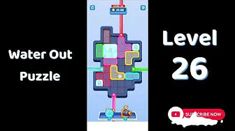 Water Out Puzzle Level 26: Water Out Puzzle Level 26