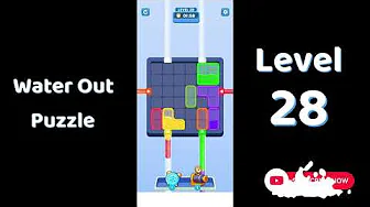 Water Out Puzzle Level 28: Water Out Puzzle Level 28