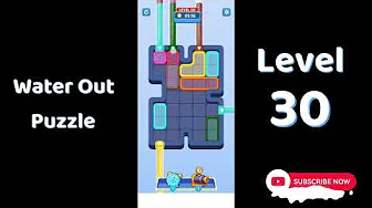 Water Out Puzzle Level 30: Water Out Puzzle Level 30