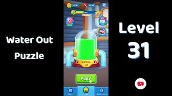 Water Out Puzzle Level 31: Water Out Puzzle Level 31