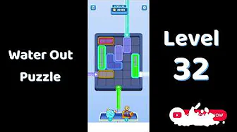 Water Out Puzzle Level 32: Water Out Puzzle Level 32