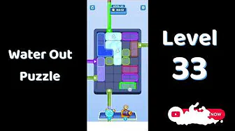 Water Out Puzzle Level 33: Water Out Puzzle Level 33