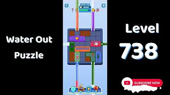 Water Out Puzzle Level 738: Water Out Puzzle Level 738