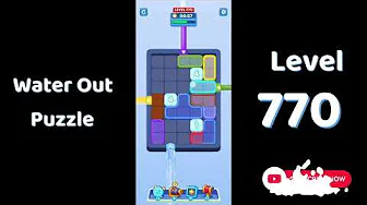 Water Out Puzzle Level 770: Water Out Puzzle Level 770