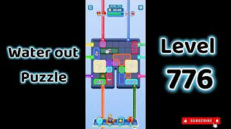Water Out Puzzle Level 776: Water Out Puzzle Level 776