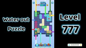 Water Out Puzzle Level 777: Water Out Puzzle Level 777