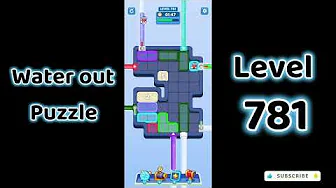 Water Out Puzzle Level 781: Water Out Puzzle Level 781
