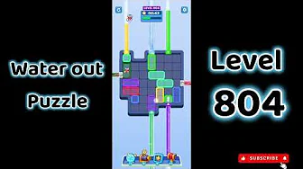Water Out Puzzle Level 804: Water Out Puzzle Level 804
