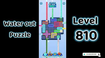 Water Out Puzzle Level 810: Water Out Puzzle Level 810