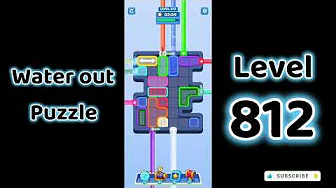 Water Out Puzzle Level 812: Water Out Puzzle Level 812