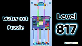 Water Out Puzzle Level 817: Water Out Puzzle Level 817