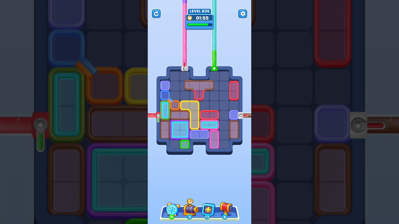 Water Out Puzzle Level 835: Water Out Puzzle Level 835