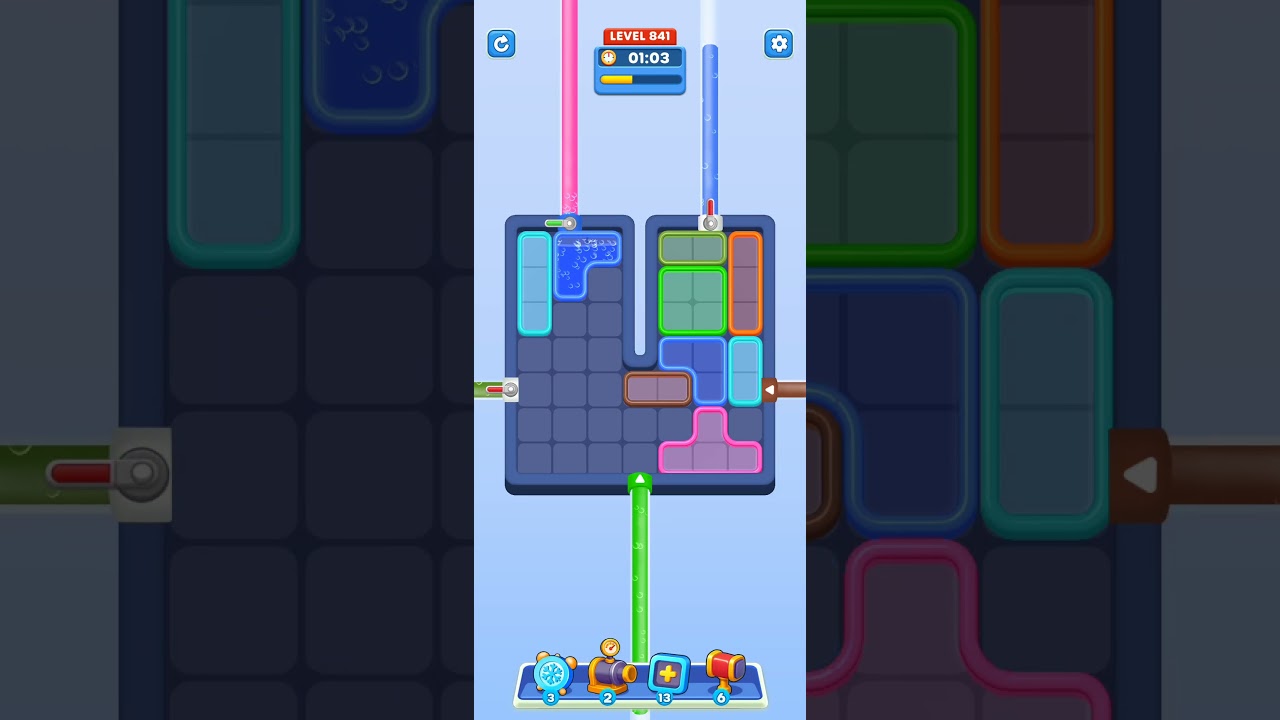 Water Out Puzzle Level 841: Water Out Puzzle Level 841