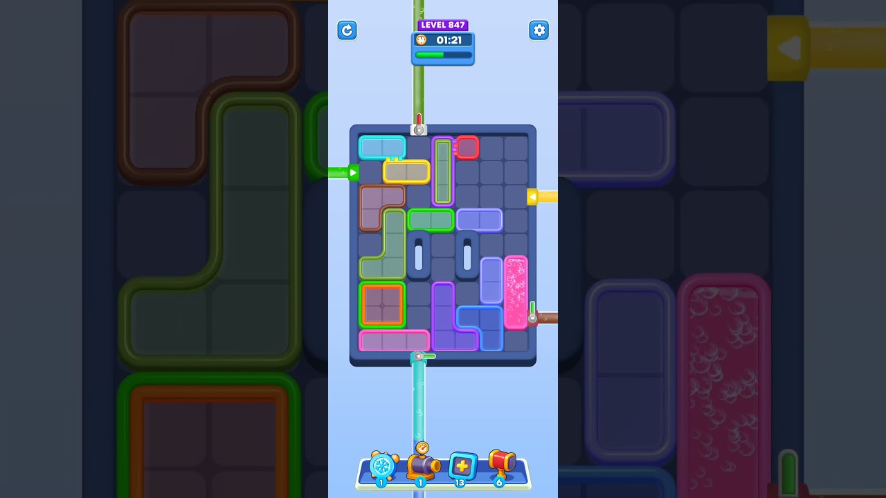 Water Out Puzzle Level 847: Water Out Puzzle Level 847