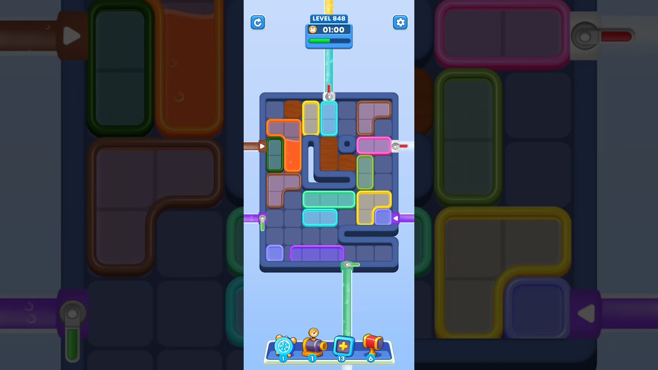 Water Out Puzzle Level 848: Water Out Puzzle Level 848