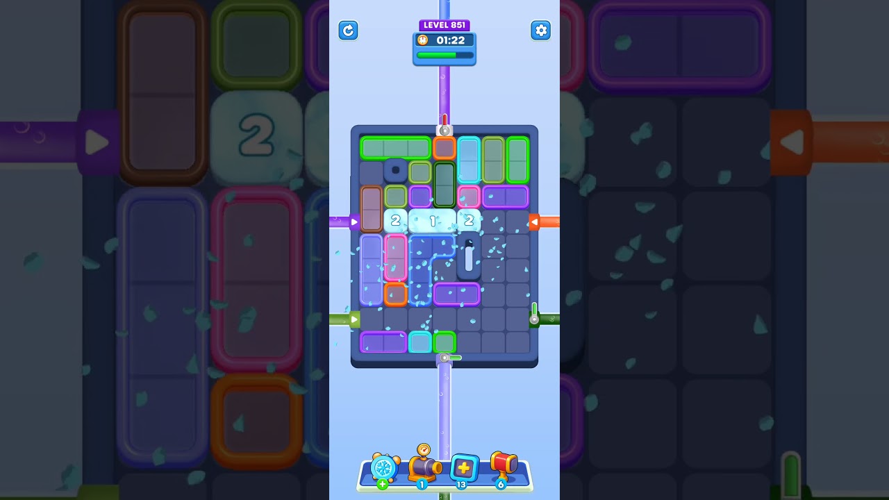 Water Out Puzzle Level 851: Water Out Puzzle Level 851