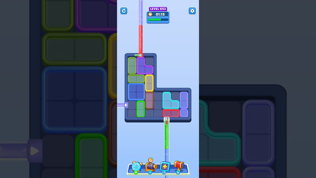 Water Out Puzzle Level 853: Water Out Puzzle Level 853