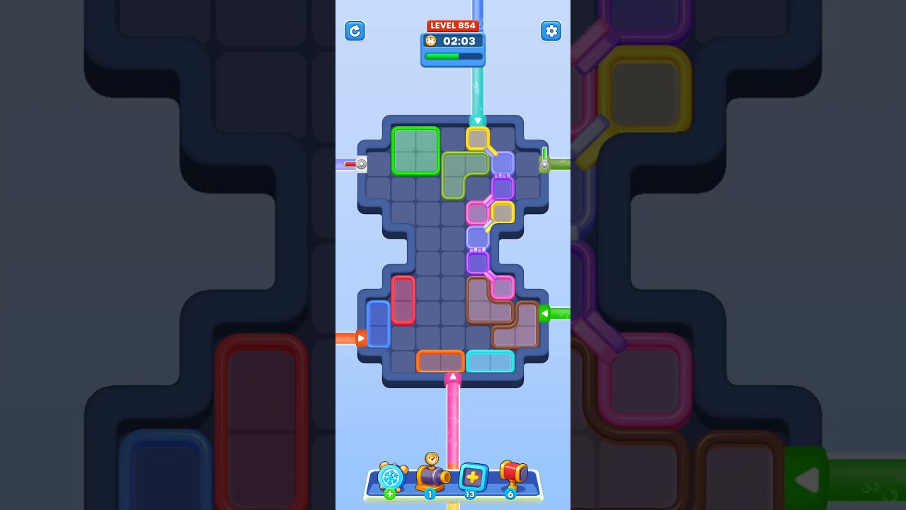 Water Out Puzzle Level 854: Water Out Puzzle Level 854