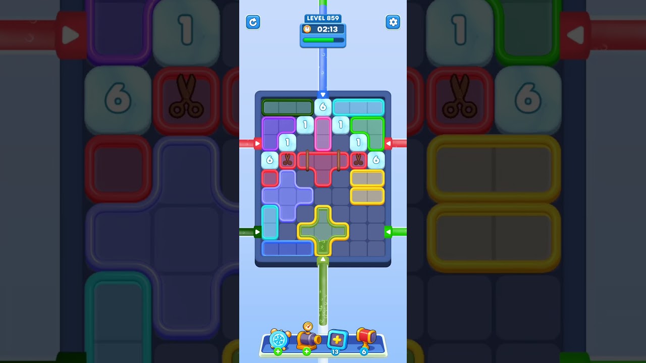 Water Out Puzzle Level 859: Water Out Puzzle Level 859