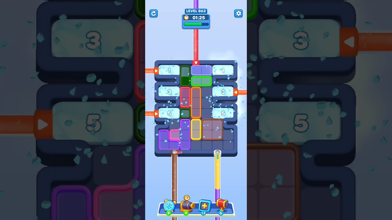 Water Out Puzzle Level 862: Water Out Puzzle Level 862
