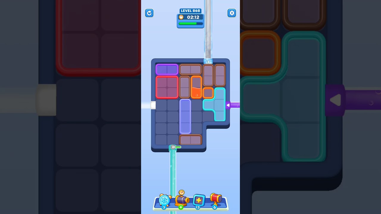 Water Out Puzzle Level 868: Water Out Puzzle Level 868