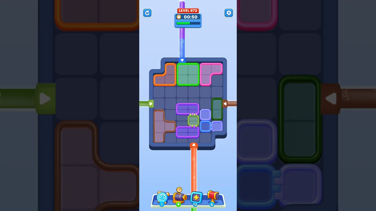 Water Out Puzzle Level 872: Water Out Puzzle Level 872