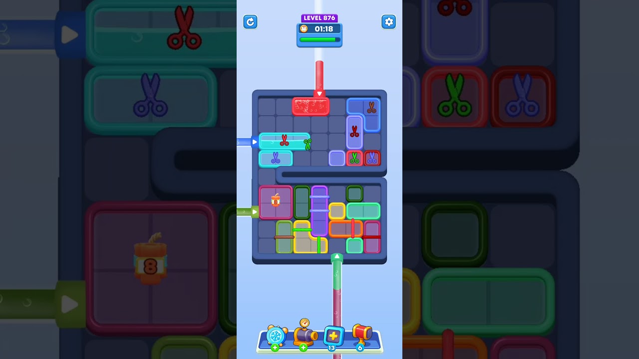 Water Out Puzzle Level 876: Water Out Puzzle Level 876