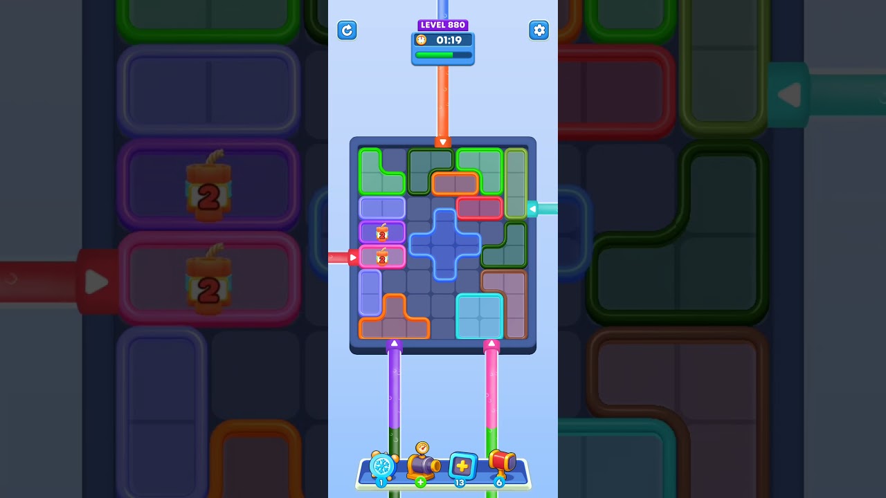 Water Out Puzzle Level 880: Water Out Puzzle Level 880