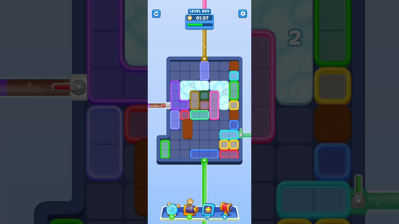 Water Out Puzzle Level 889: Water Out Puzzle Level 889