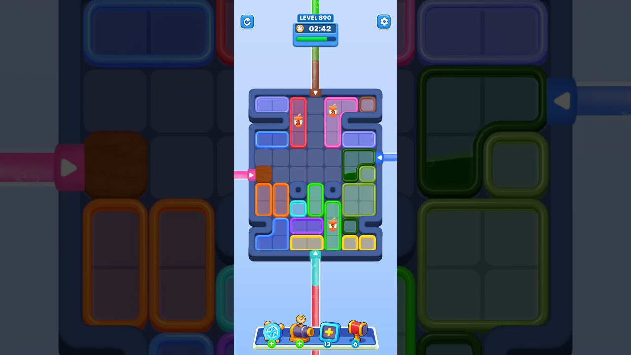 Water Out Puzzle Level 890: Water Out Puzzle Level 890