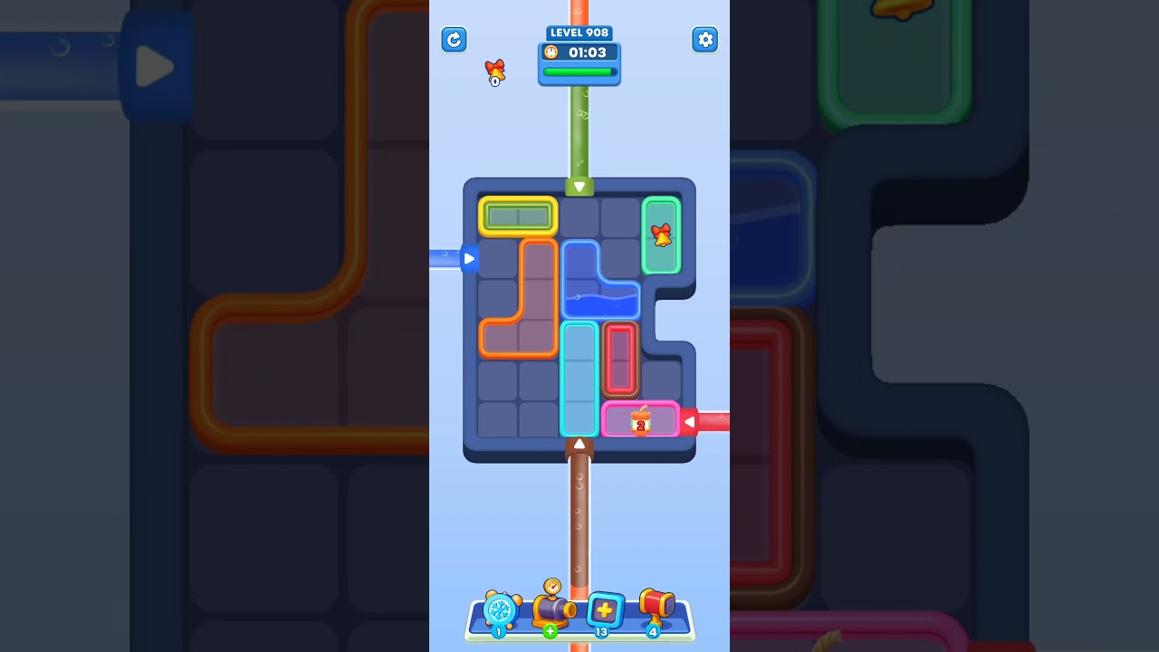 Water Out Puzzle Level 908: Water Out Puzzle Level 908