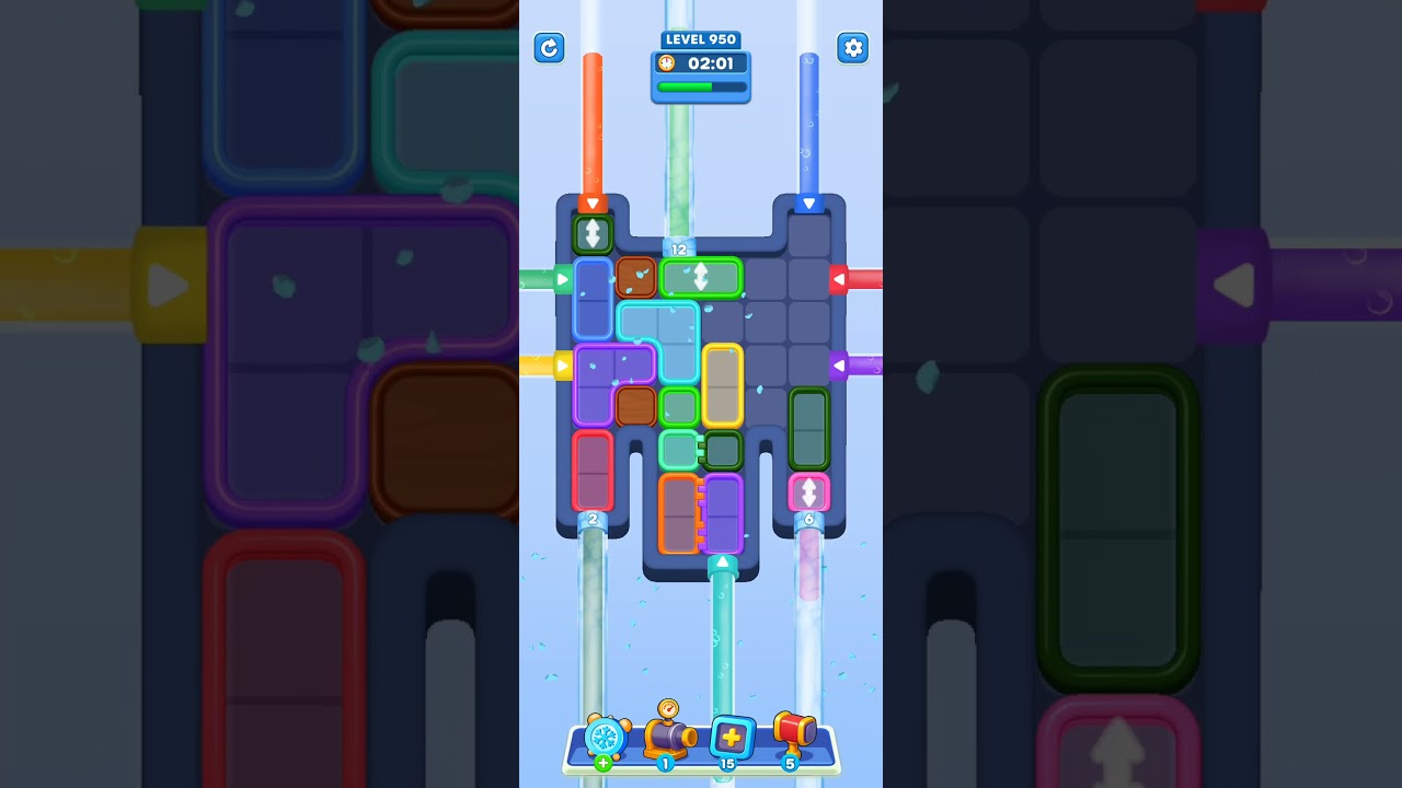Water Out Puzzle Level 950: Water Out Puzzle Level 950