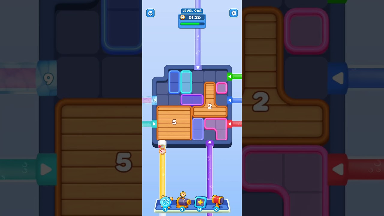 Water Out Puzzle Level 968: Water Out Puzzle Level 968