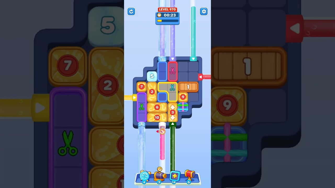 Water Out Puzzle Level 970: Water Out Puzzle Level 970
