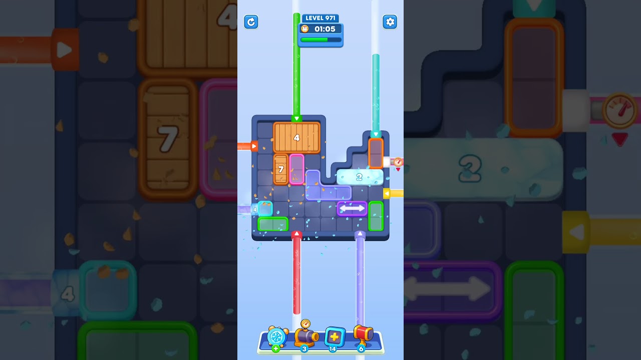 Water Out Puzzle Level 971: Water Out Puzzle Level 971