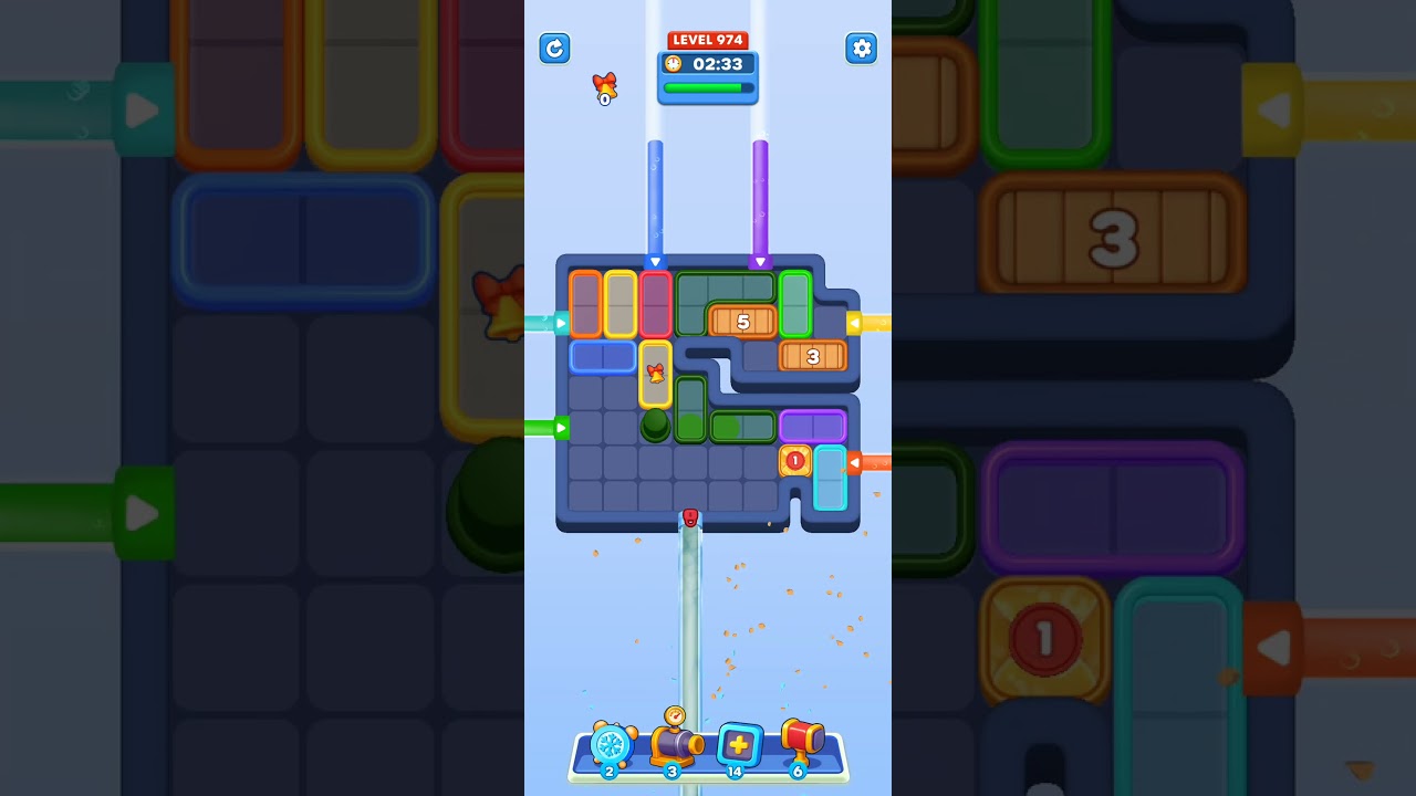 Water Out Puzzle Level 974: Water Out Puzzle Level 974