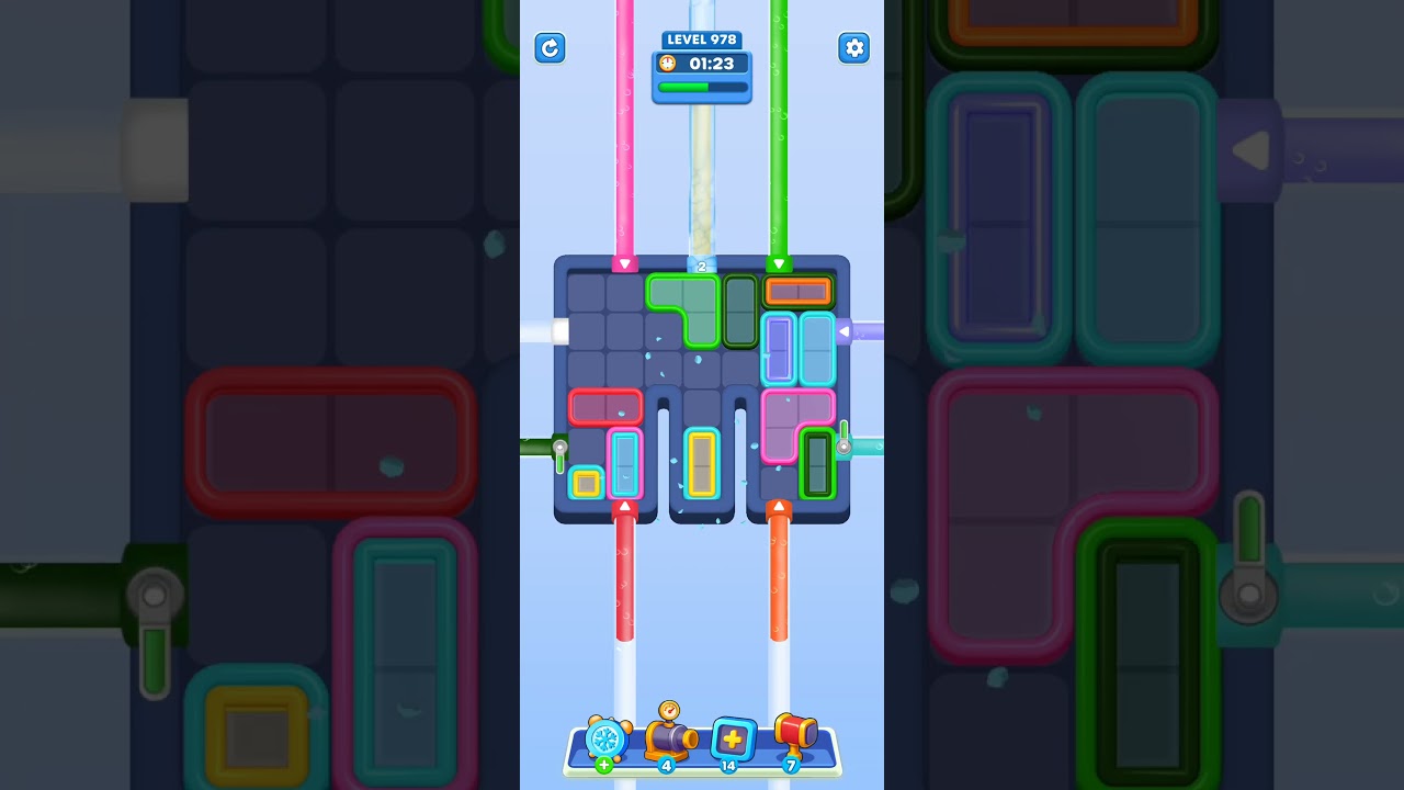 Water Out Puzzle Level 978: Water Out Puzzle Level 978